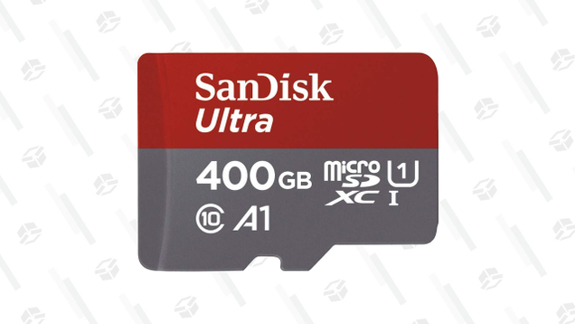 SanDisk 400GB MicroSD Card | $84 | AmazonSanDIsk 200GB MicroSD Card | $38 | Amazon